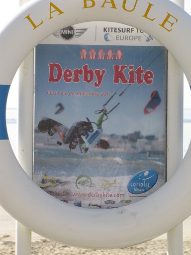Derby de Kite Surf dans la baie de la Baule