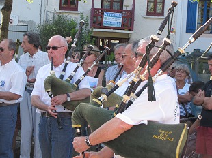 Joueur de cornemuse bretonne