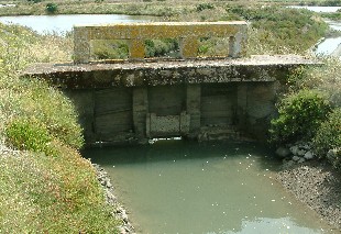 Marais Salants - Ecluse