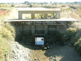 Marais Salants - Ecluse