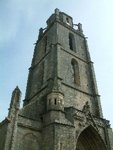 Clocher de l'église de Batz sur Mer
