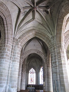 Voûte de l'église du Croisic