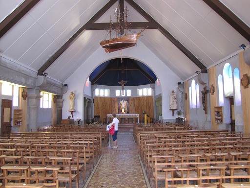 Coeur de l'église de la Turballe