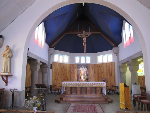Coeur de l'église de la Turballe