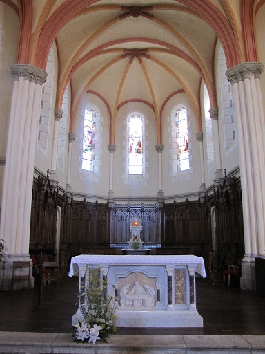 Nef de l'glise de Saint-Lyphard