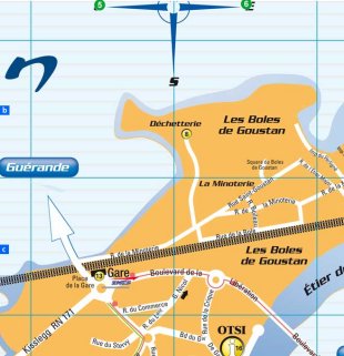 accès déchetterie du Pouliguen
