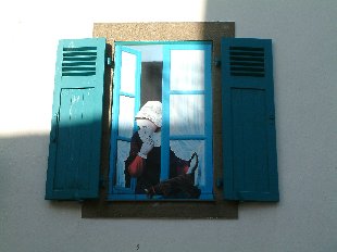 Fenêtre en trompe l'oeil